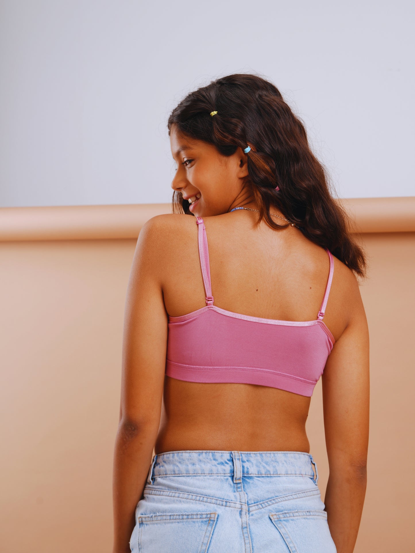 Double Layered Teenage Bra - Blush