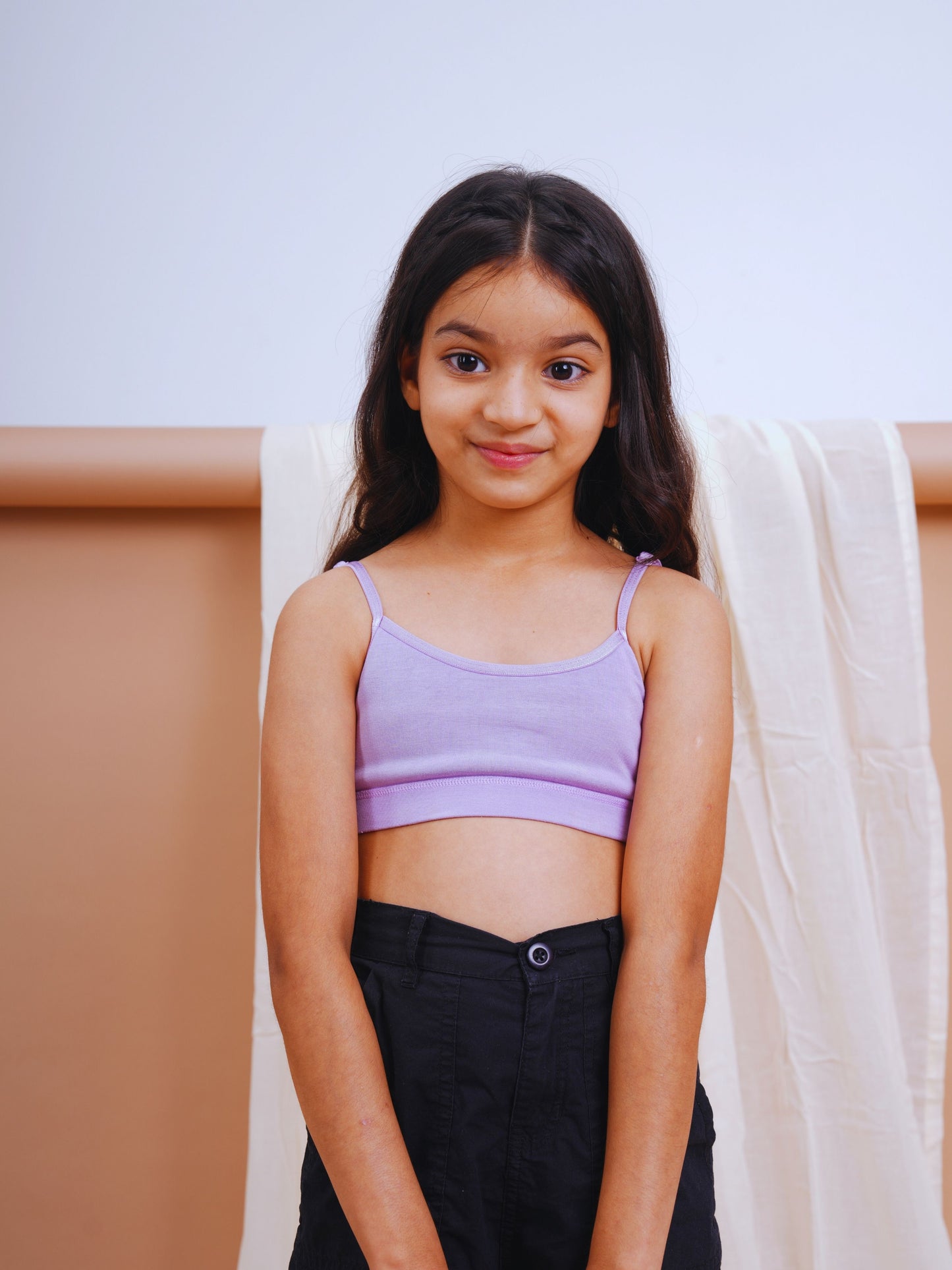 Double Layered Tween Bra - Orchid