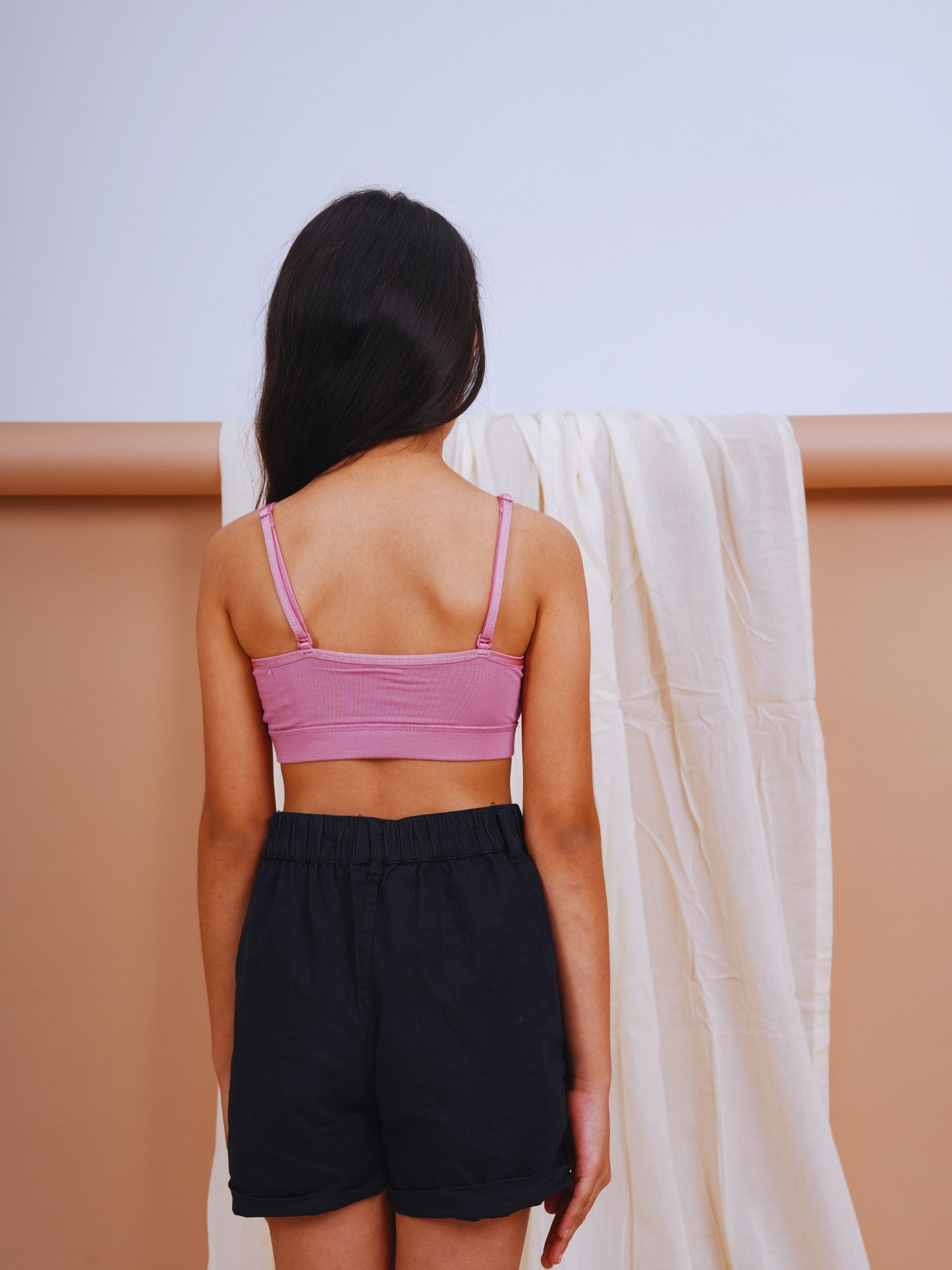 Double Layered Tween Bra - Blush